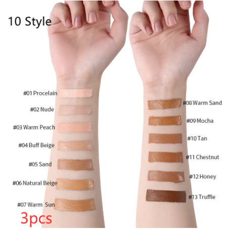 Liquid Foundation – Oil Control & Full-Cover Concealer (Flüssige Make-up-Foundation – Öl-Kontrolle & Concealer In Einem)