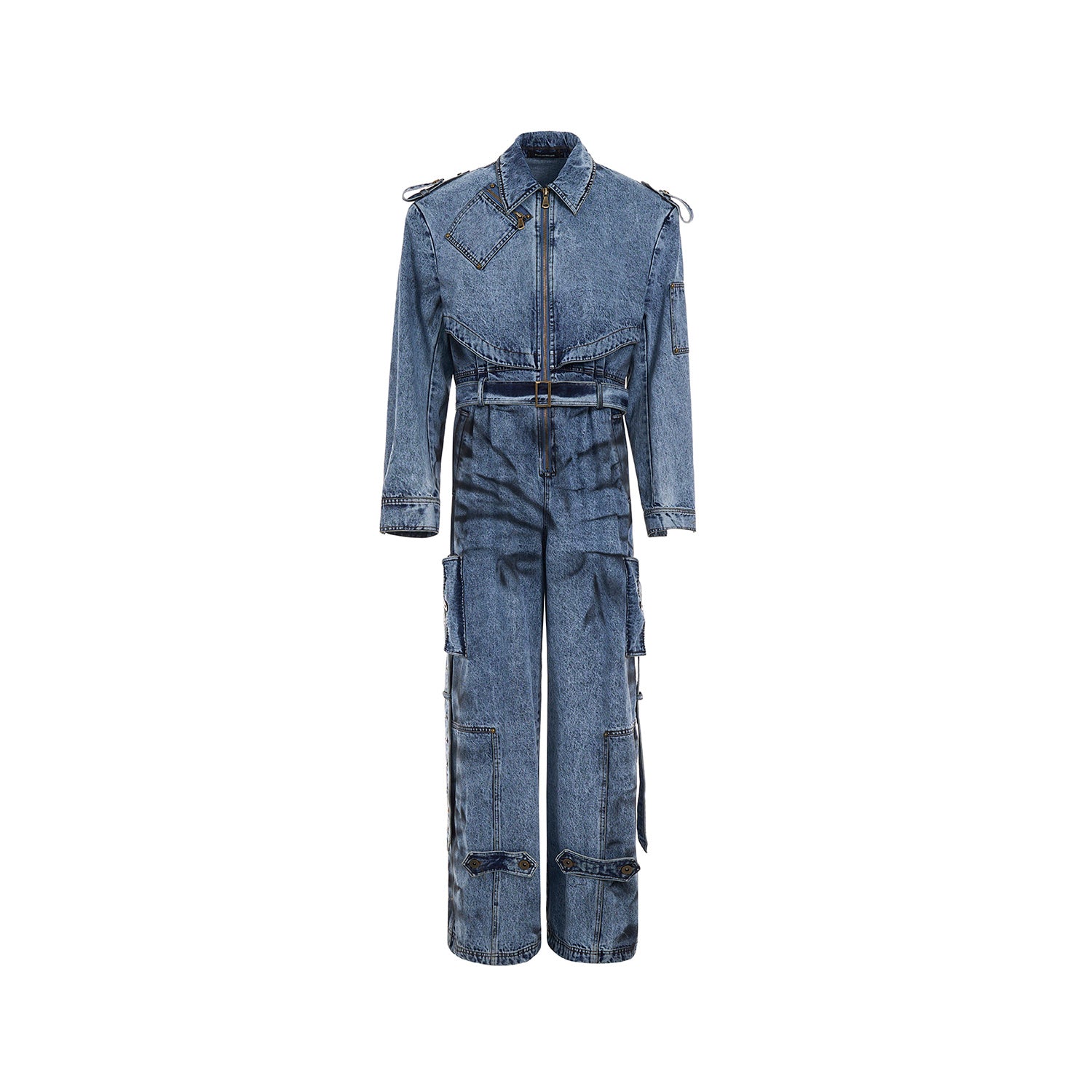 Fashionable Jumpsuit (Trendige Overall-Jeans im modernen Stil)
