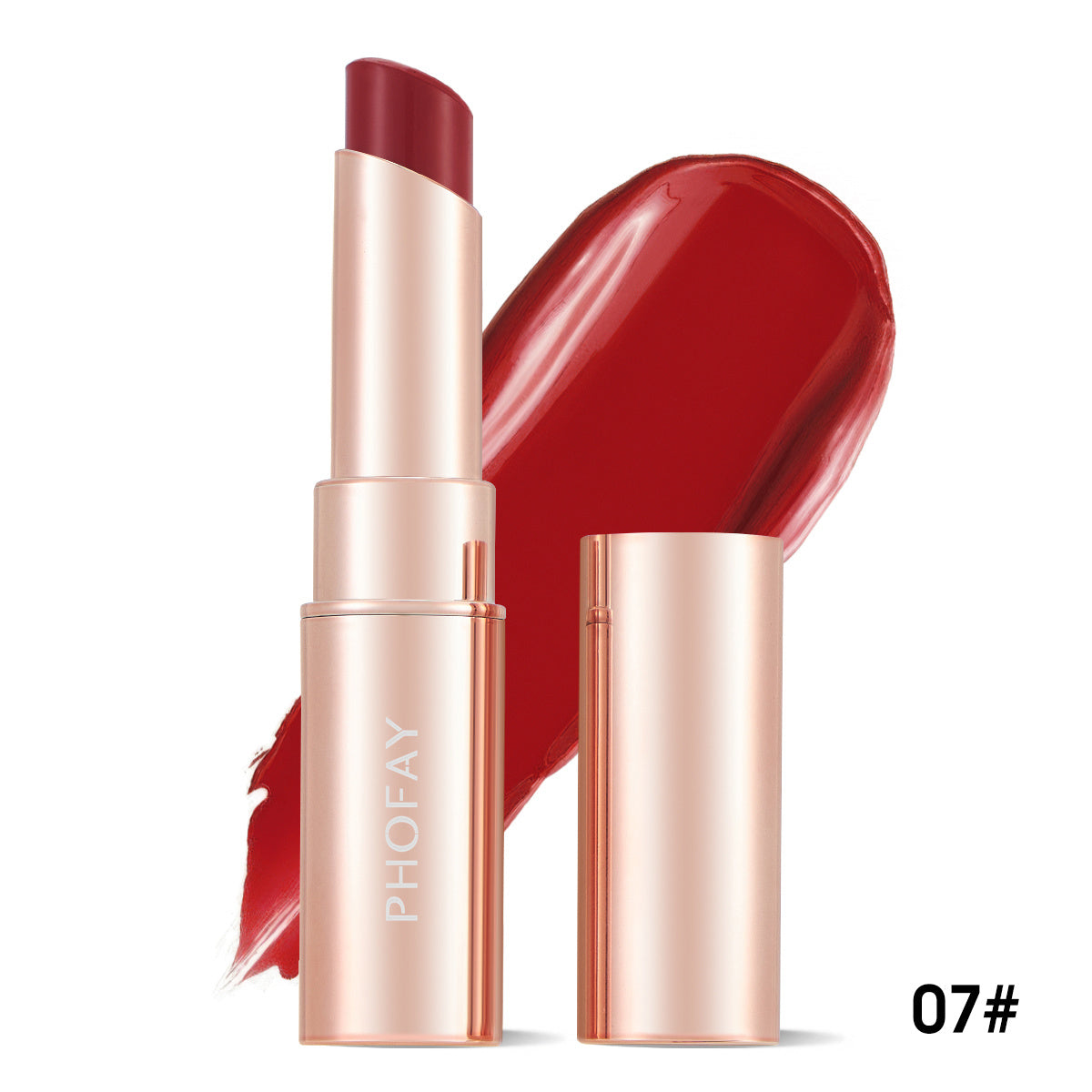 PHOFAY Moisturizing Lipstick (PHOFAY Feuchtigkeitsspendender Lippenstift – Geschmeidige Textur & Langanhaltende Farbe)