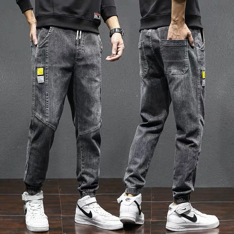 Ankle-Tie Jeans (Zusammengezogene Jeans)