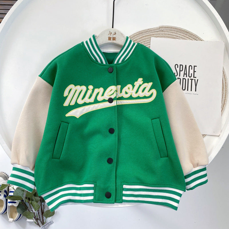 Classic Varsity Jacket – Modern Touch (Klassische Collegejacke Mit Modernem Touch)