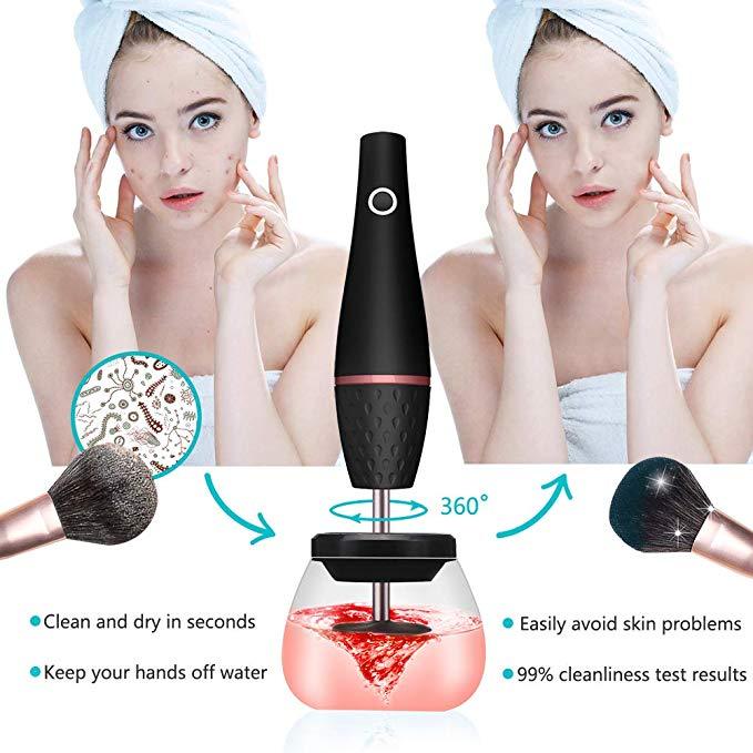 Electric Makeup Brush Cleaner (Elektrischer Make-up-Pinselreiniger)