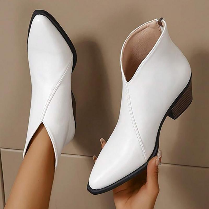 Chic Elegant Leather Booties (Schicke Elegante Lederstiefel)