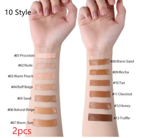Liquid Foundation – Oil Control & Full-Cover Concealer (Flüssige Make-up-Foundation – Öl-Kontrolle & Concealer In Einem)