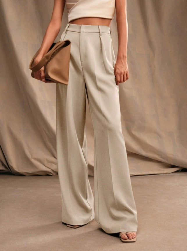 Classic Stylish High-Waist Trousers (Klassische Stylische Hose mit Hoher Taille)