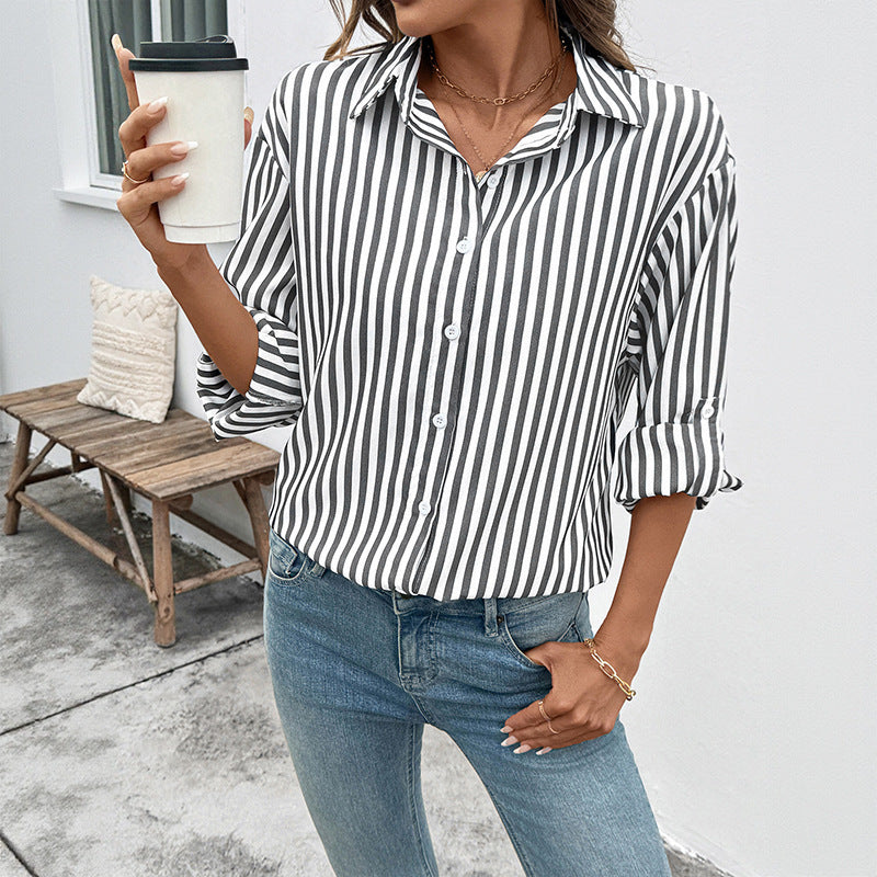 Everyday Style – Lightweight Striped Shirt (Alltagsstil – Leichte Bluse)