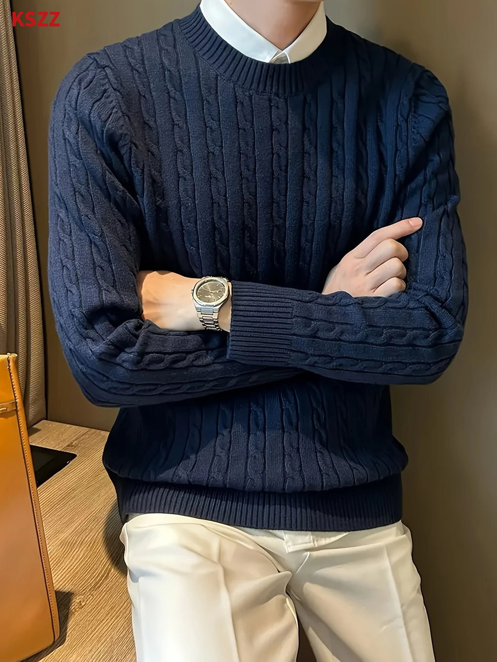 Timeless Knit Sweater (Zeitloser Strickpullover)