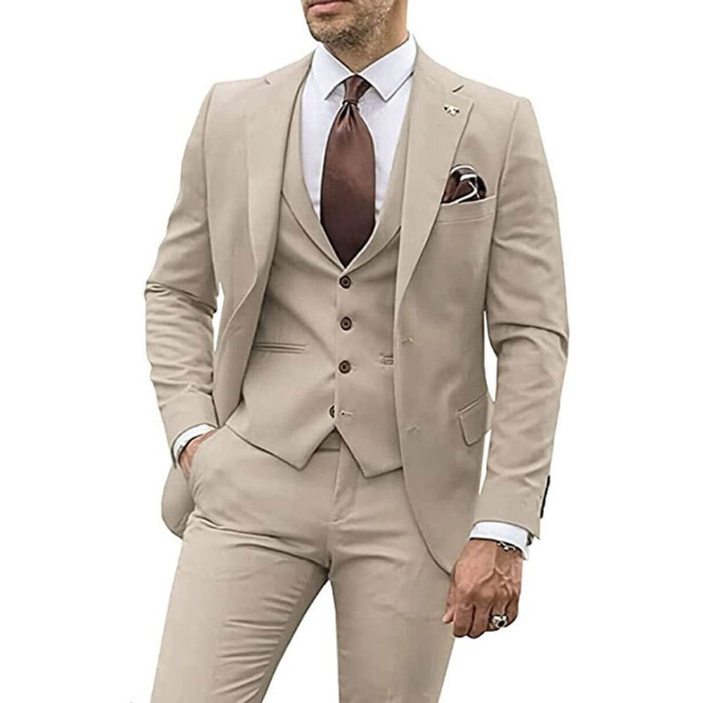 Slim Classic Suit – Jacket, Waistcoat & Trousers (Klassischer Anzug – Gentleman's Style)
