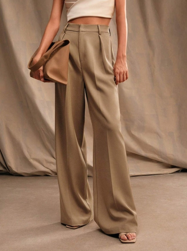 Classic Stylish High-Waist Trousers (Klassische Stylische Hose mit Hoher Taille)