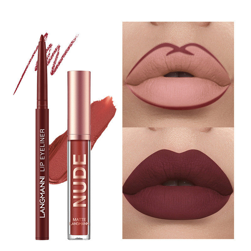 Lip Liner & Lipstick Set – Perfect Pout Edition (Lipliner & Lippenstift – Make-up Für Perfekte Lippen)