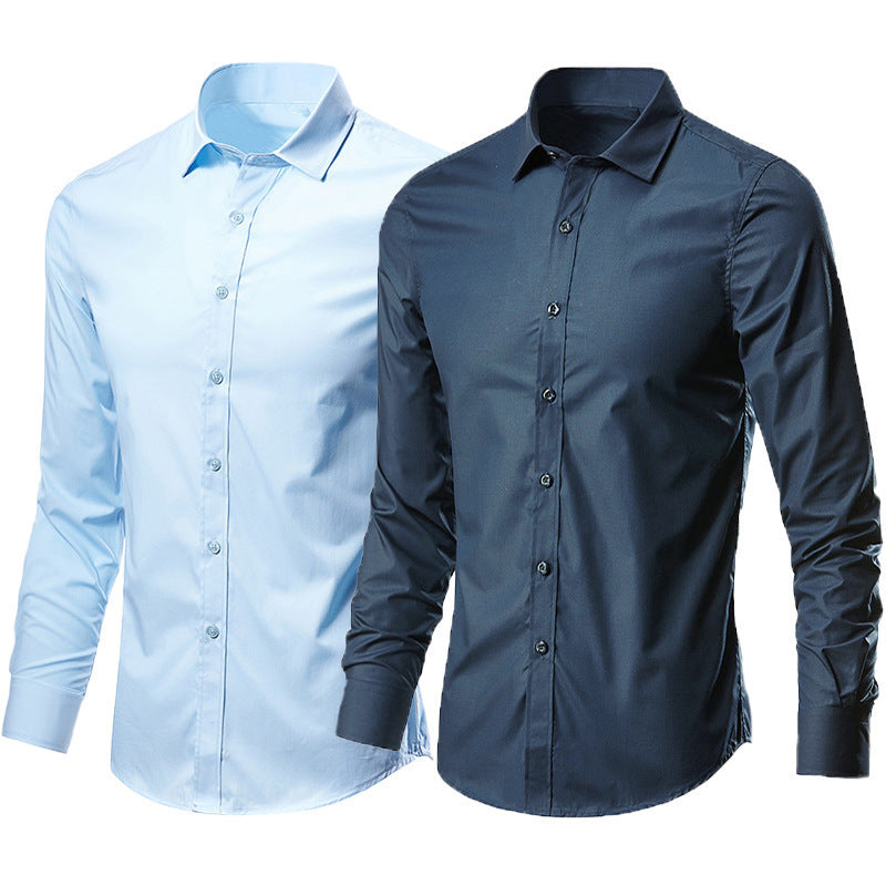 Classic Solid Shirt – Casual Suit Style (Klassisches Shirt – Casual & Stylisch)