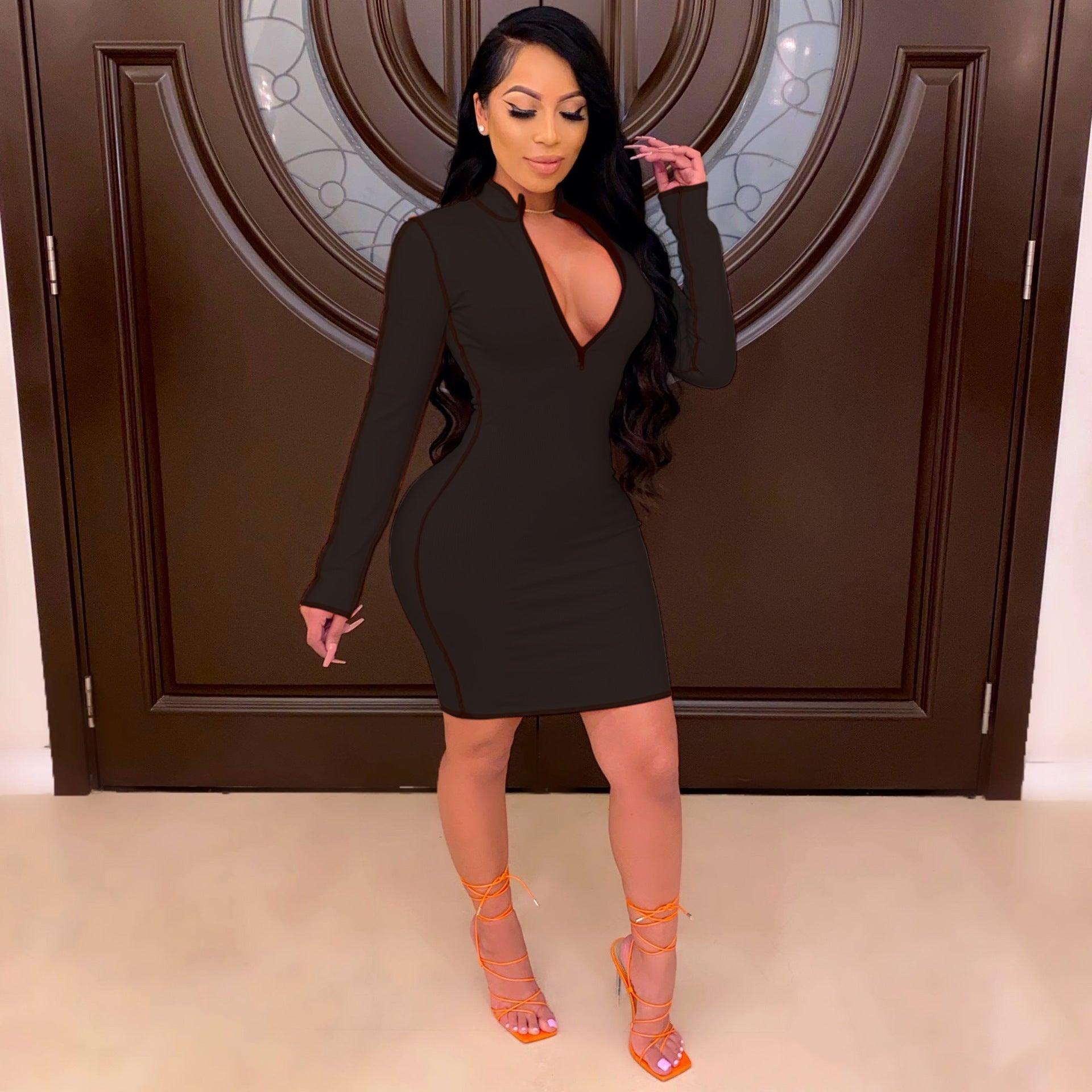 Trendy Midi Dress (Trendiges Midi-Kleid)