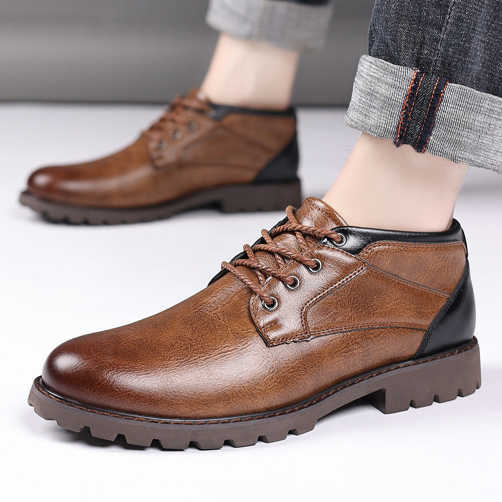 Classic Low-Top Men’s Boots (Klassisch Flache Herrenstiefel)