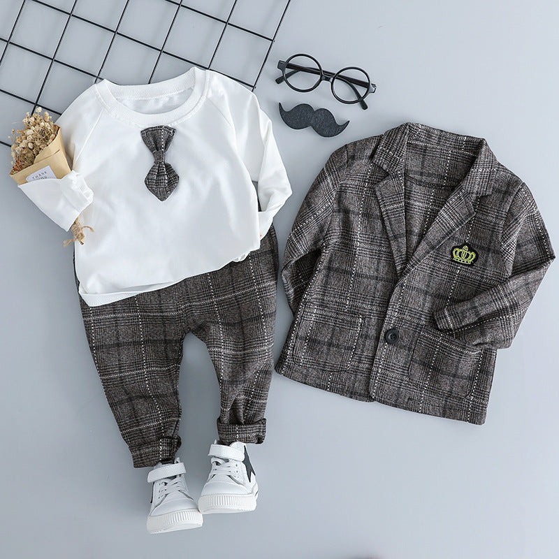 British Style Kids’ Outfit Set (Britisches Elegantes Kleidungsset)