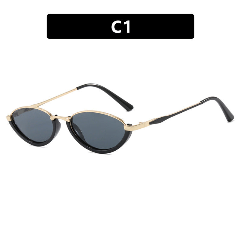 Classic Metal Frame Sunglasses (Klassische Sonnenbrille Mit Metallrahmen)