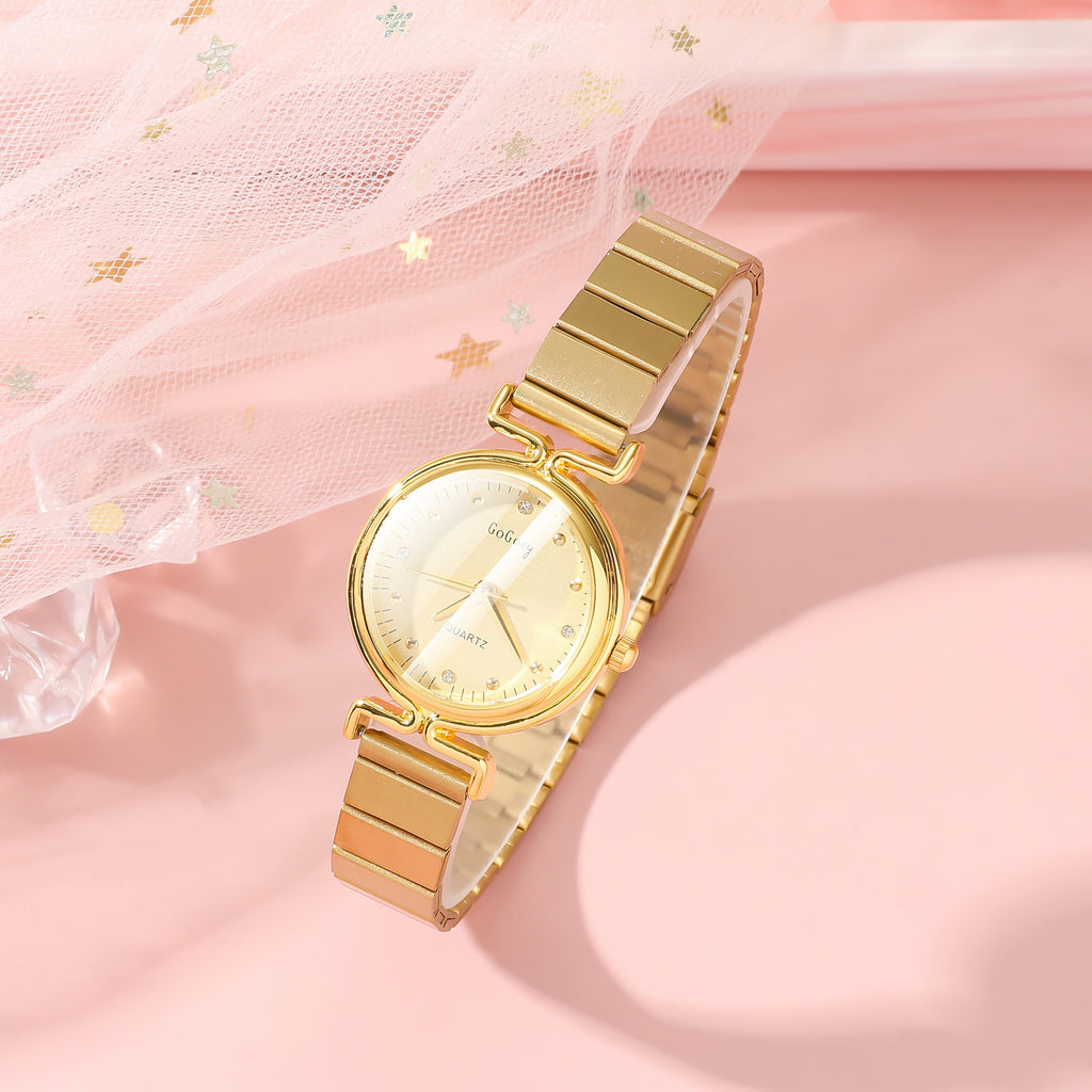 Elegant Ladies’ Set – Watch, Wallet & Sunglasses (Elegantes Damen-Set mit Uhr, Portemonnaie & Brille)