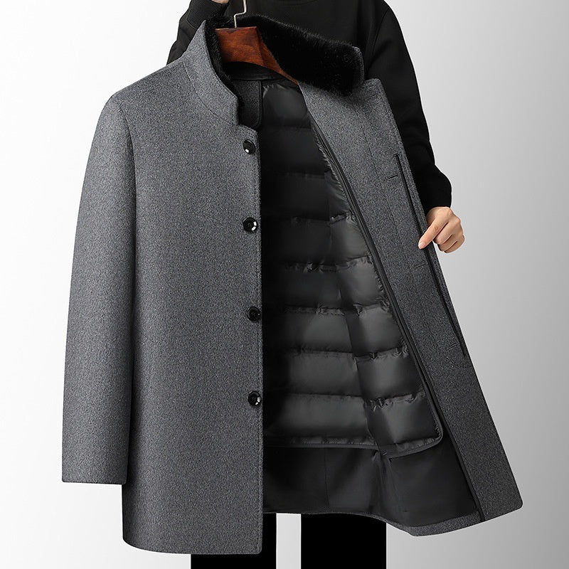 Elegant Wool Coat for Men (Eleganter Wollmantel für Herren)