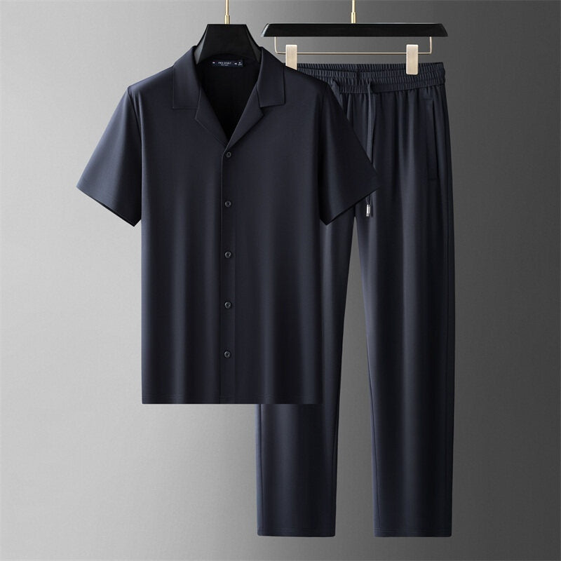 Elegant Shirt and Matching Pants - Set (Elegantes Hemd mit passenden Hosen)