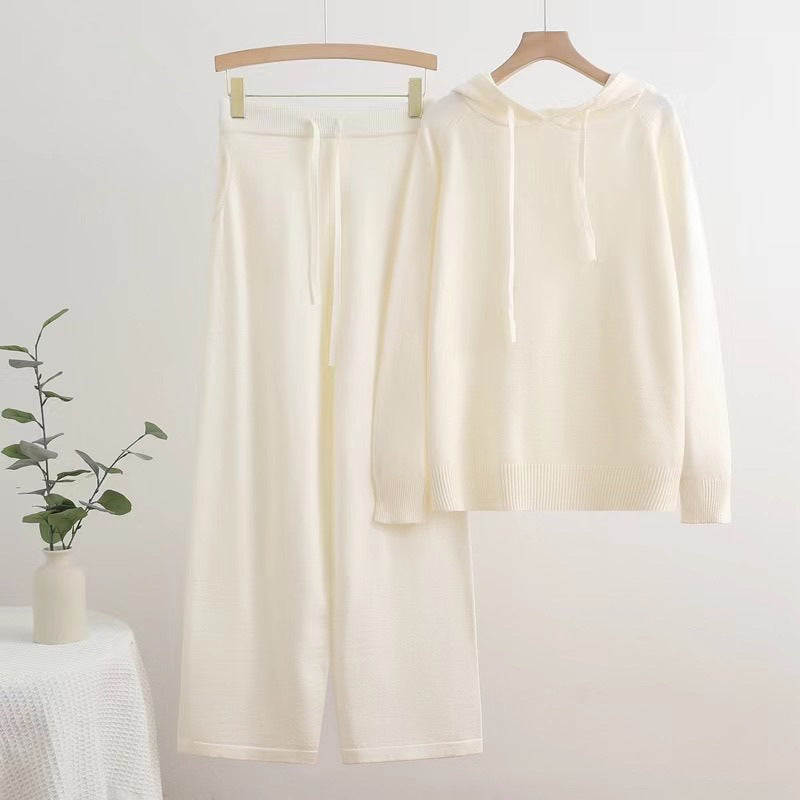 Elegant Sporty Knitted Two-piece Set (Elegantes Sportliches Strick-Set Im Zweiteiligen Design)