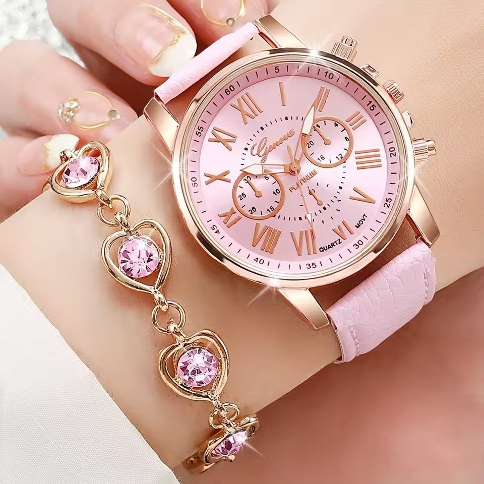 Exquisite Watch and Jewelry Gift Box (Edle Geschenkbox mit Uhr und Schmuck)