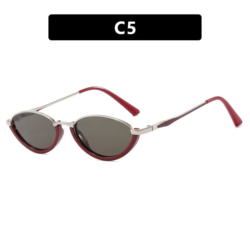 Classic Metal Frame Sunglasses (Klassische Sonnenbrille Mit Metallrahmen)