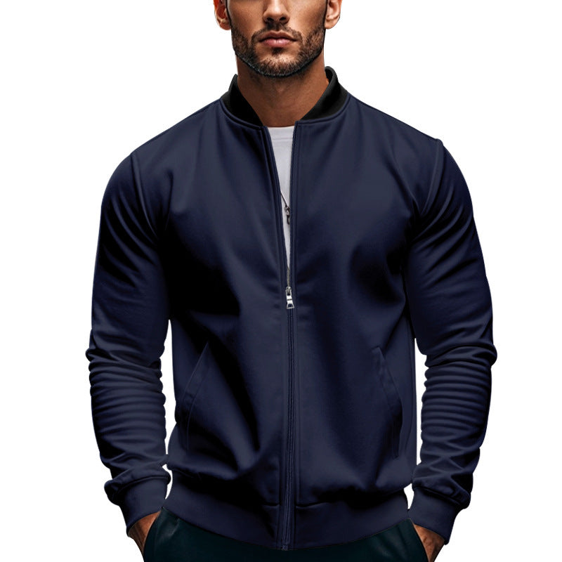 Baseball Zip Jacket (Sportliche Stylische Baseballjacke)