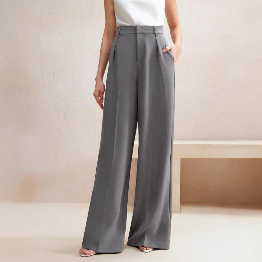 Classic Stylish High-Waist Trousers (Klassische Stylische Hose mit Hoher Taille)