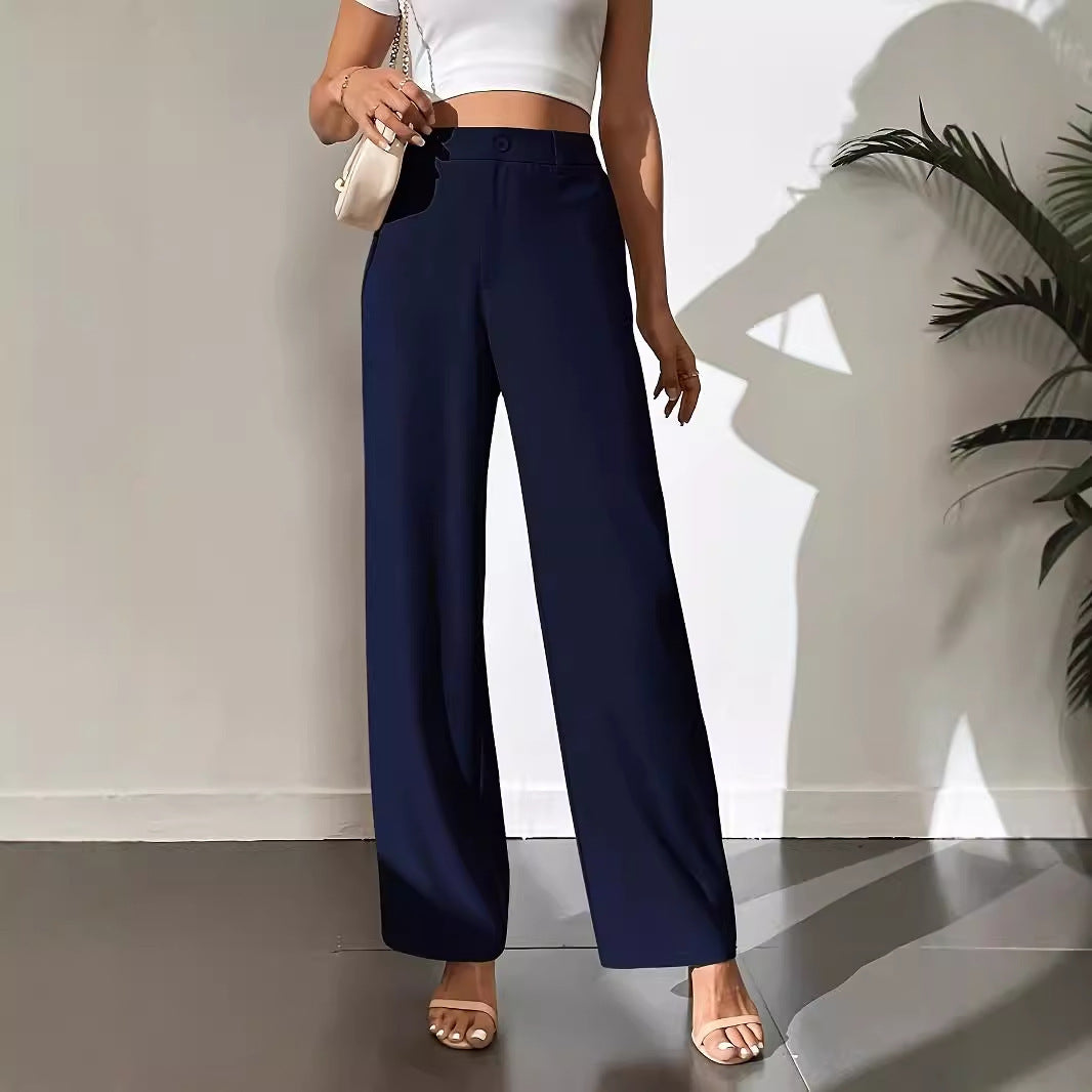 Relaxed Straight-Cut Business Pants (Lockere Business Hose mit geradem Schnitt)