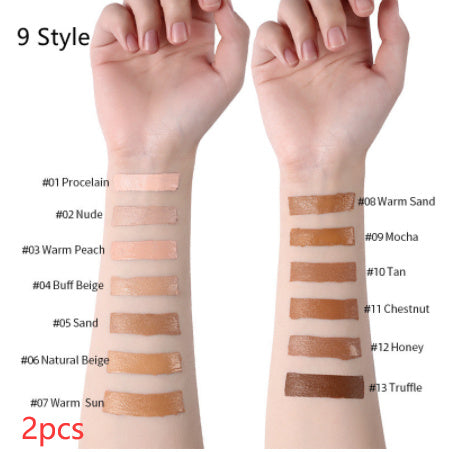 Liquid Foundation – Oil Control & Full-Cover Concealer (Flüssige Make-up-Foundation – Öl-Kontrolle & Concealer In Einem)