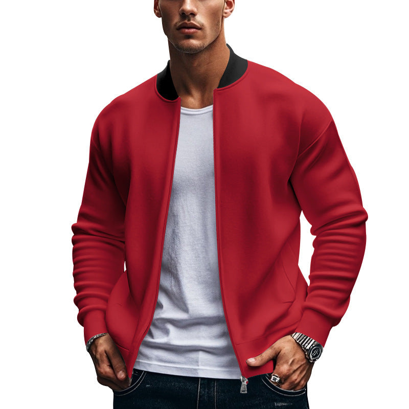 Baseball Zip Jacket (Sportliche Stylische Baseballjacke)