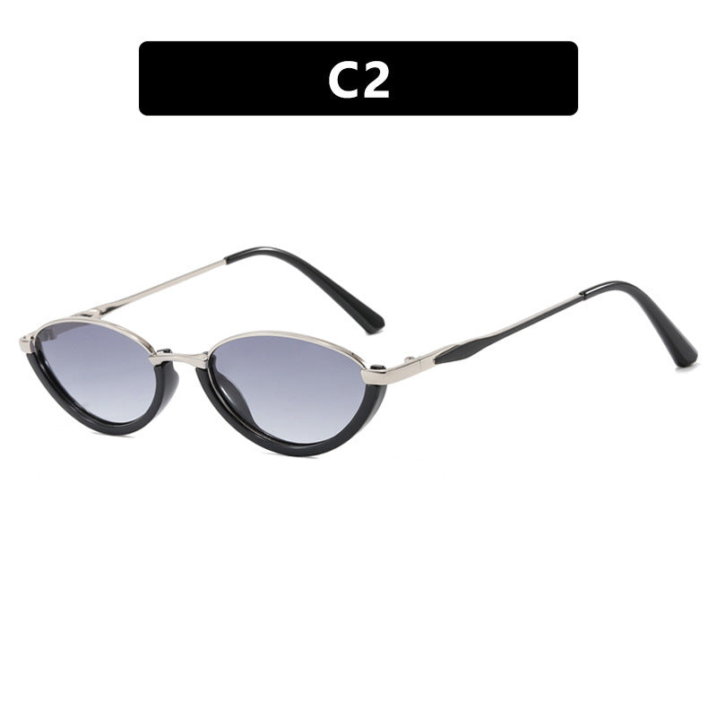 Classic Metal Frame Sunglasses (Klassische Sonnenbrille Mit Metallrahmen)