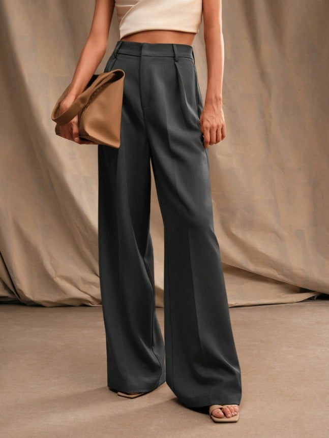 Classic Stylish High-Waist Trousers (Klassische Stylische Hose mit Hoher Taille)
