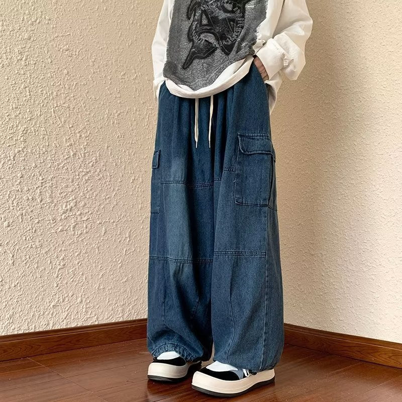 Comfortable Wide-Leg Pants for Men (Gemütliche Weite Herrenhose)
