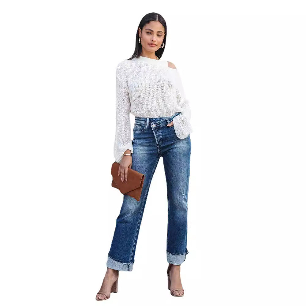 Classic Straight Denim (Klassische Jeans mit geradem Schnitt)