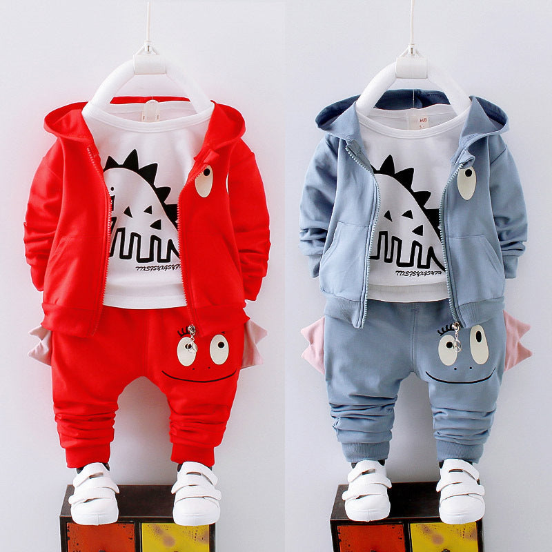 Boys’ Cotton Pants & Hoodie Set (Jungen Hoodie & Baumwollhose Set)