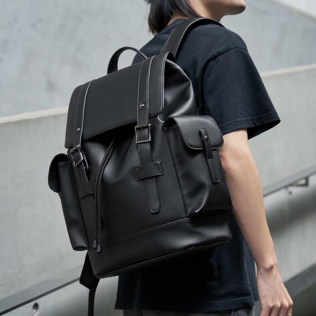 Classic Business Leather Backpack (Klassischer Business-Lederrucksack)