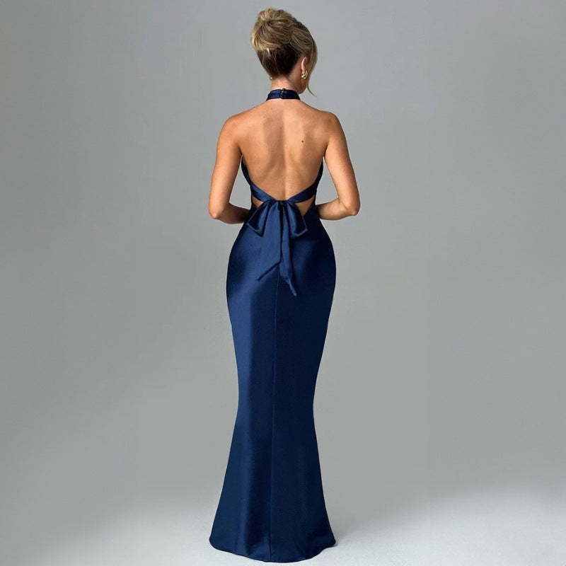 Sleek & Sexy Backless Fashion Dress (Elegantes und Sexy Rückenfreies Fashion-Kleid)