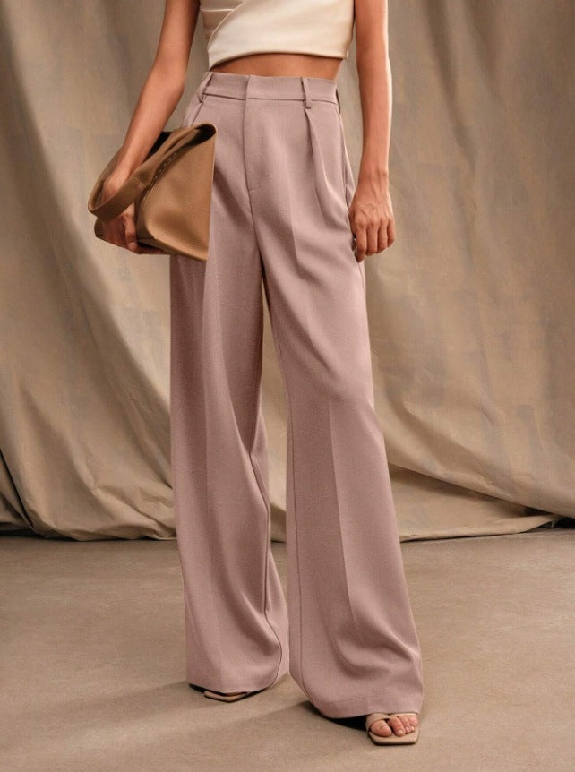 Classic Stylish High-Waist Trousers (Klassische Stylische Hose mit Hoher Taille)