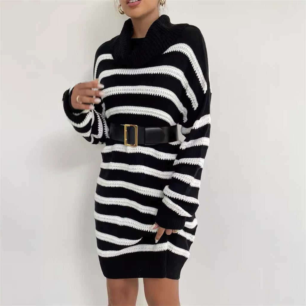 Striped Cool Wool Skirt (Gestreifter Cooler Woll-Rock)