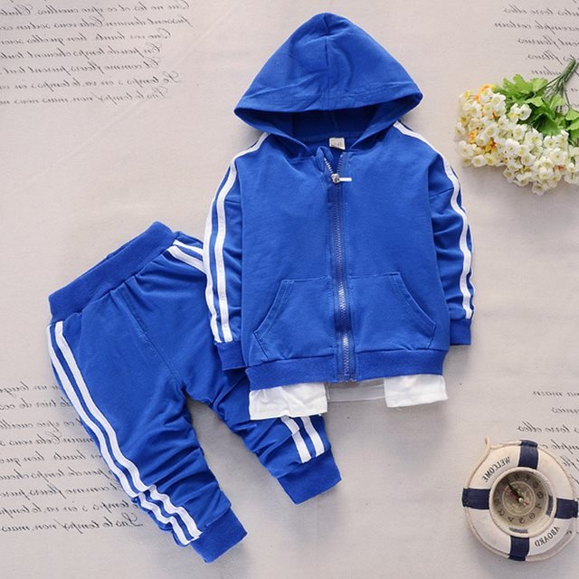 Casual Kids’ Tracksuit Set (Elegantes Kinder-Trainingsset)