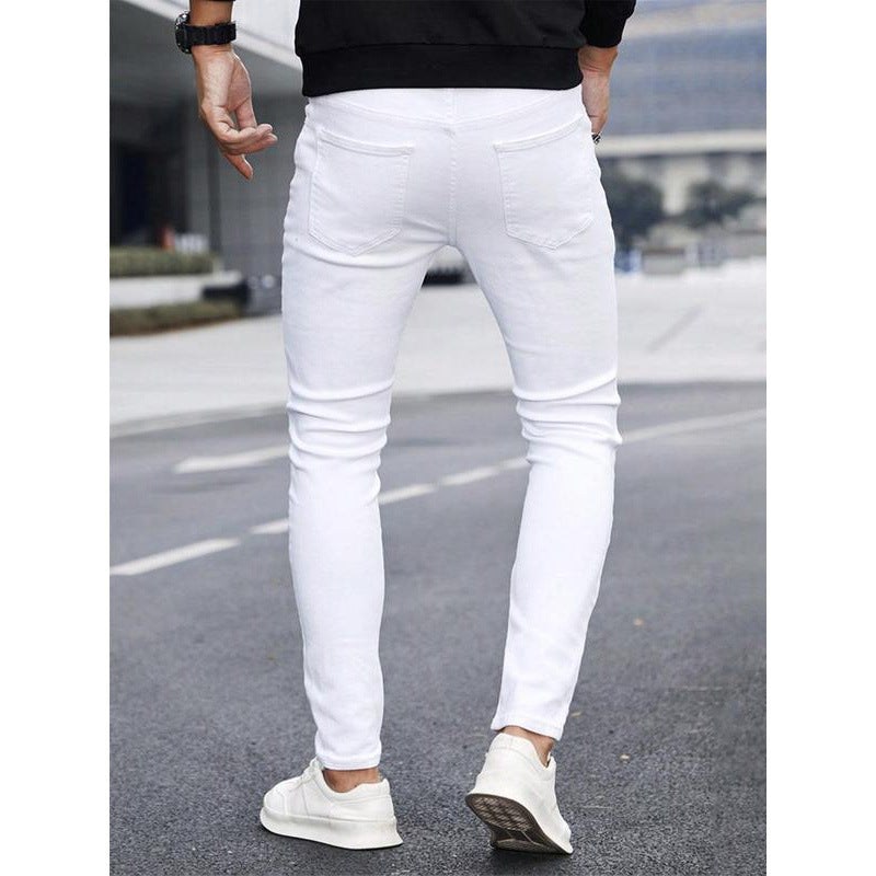 Clean Cuffed Jeans in Kanye West Style (Edle Moderne Jeans im Kanye-West-Stil)