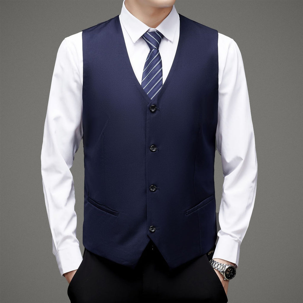 Elegant Suit Waistcoat – Slim Fit (Elegante Anzugweste - Figurbetont Geschnitten)