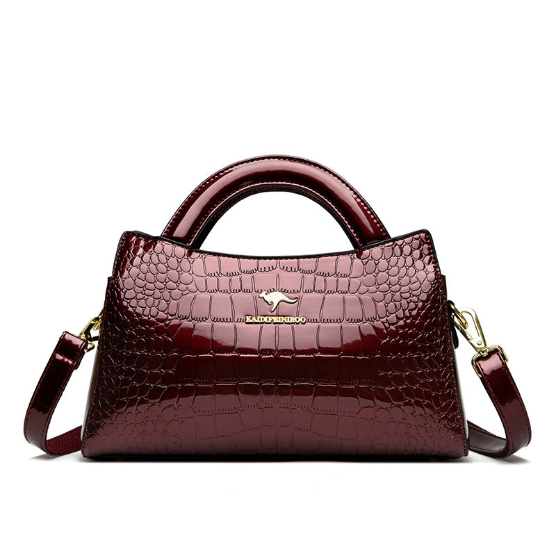 Chic Embossed Leather Hand Bag (Trendige Handtasche Mit Edler Prägung)