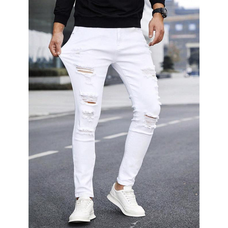 Clean Cuffed Jeans in Kanye West Style (Edle Moderne Jeans im Kanye-West-Stil)