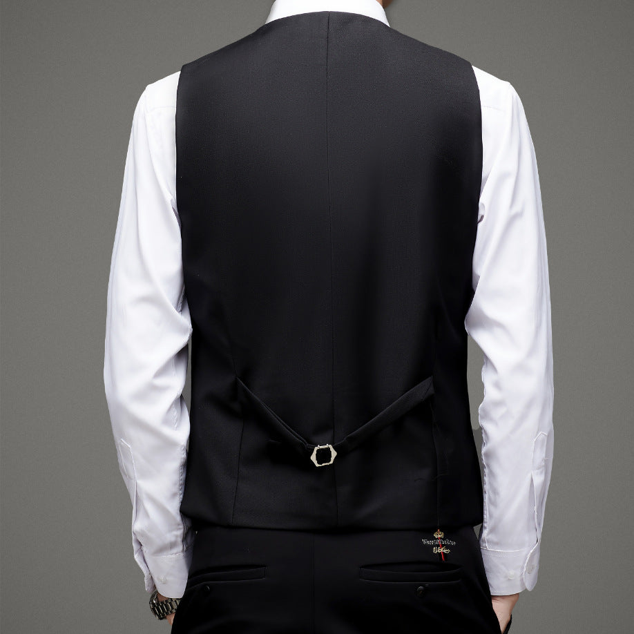 Elegant Suit Waistcoat – Slim Fit (Elegante Anzugweste - Figurbetont Geschnitten)