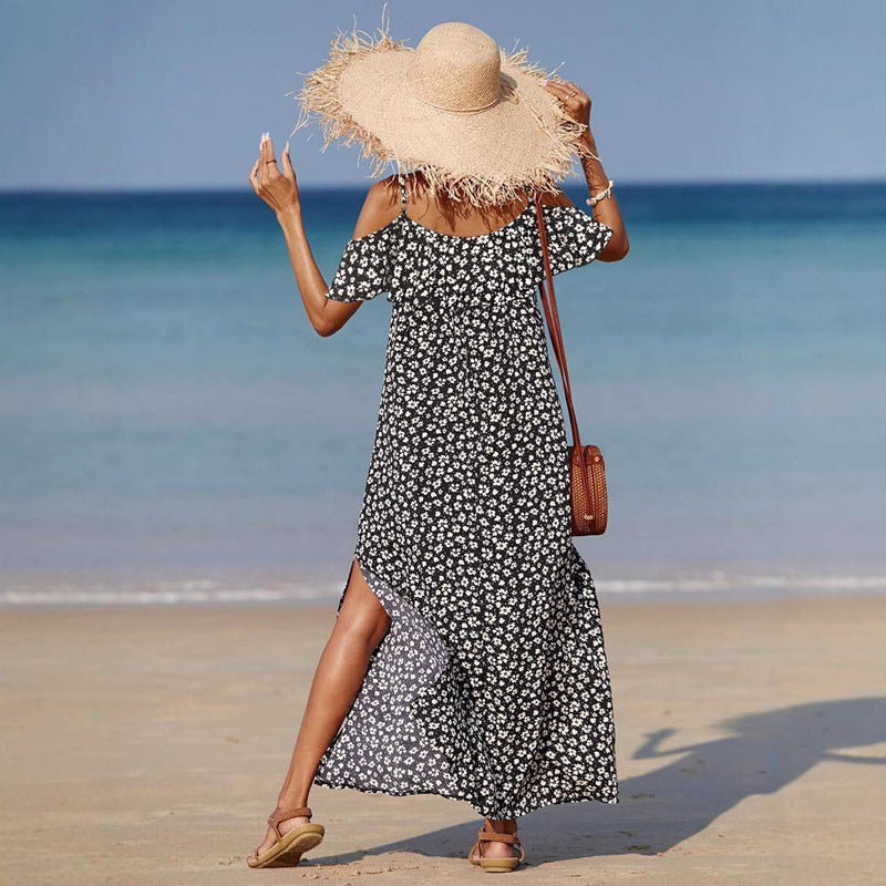 Fleur Slip Dress – Effortless Romance (Locker Fallendes Blumenkleid Mit Trägern)