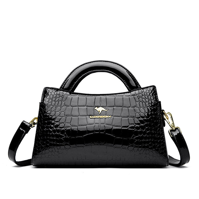 Chic Embossed Leather Hand Bag (Trendige Handtasche Mit Edler Prägung)