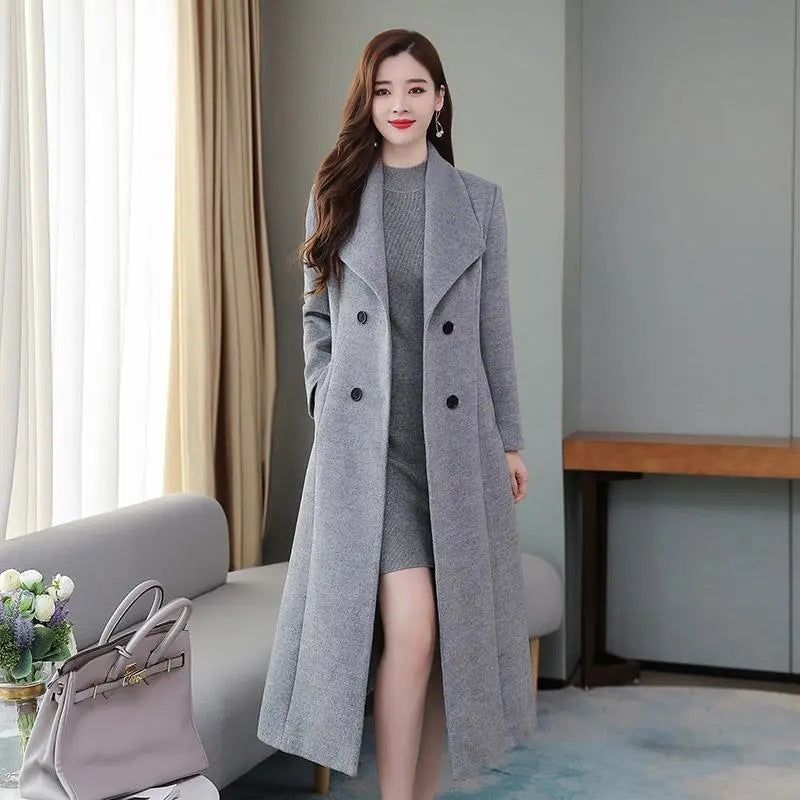 Elegant Wool Lapel Jacket (Elegante Wolljacke mit Reverskragen)