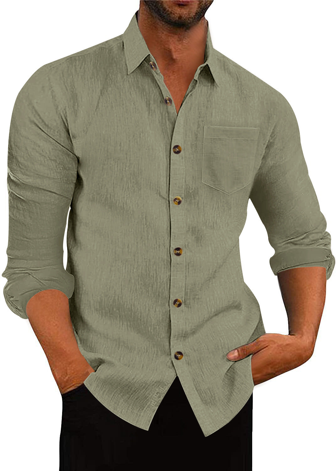 Classic Linen Shirt (Klassisches Leinenhemd)