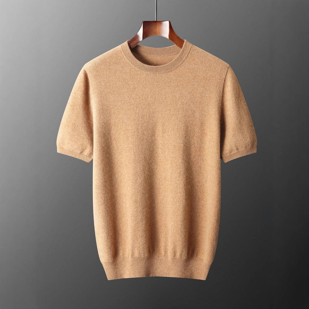 Elegant Luxurious Men’s Sweater In Fine Cashmere (Eleganter Luxuriöser Herrenpullover Aus Feinem Kaschmir)